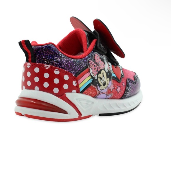 Minnie Mouse Toddler Girls Light Up Kids Athletic Shoes Children Sneaker New - Picture 5 of 6